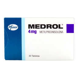 MEDROL 4 MG 30 TABLETAS