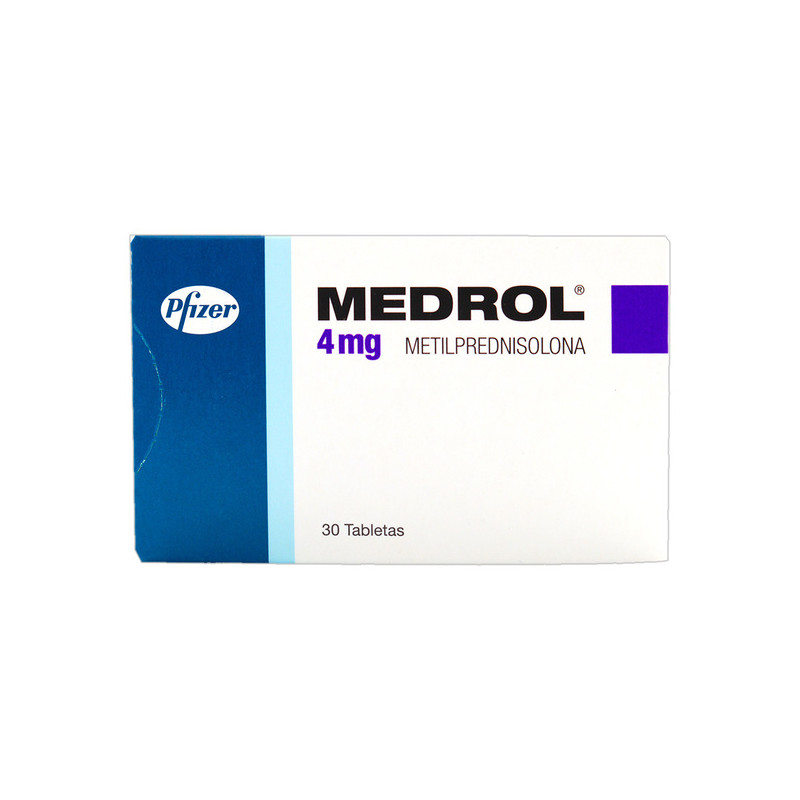 MEDROL 4 MG 30 TABLETAS