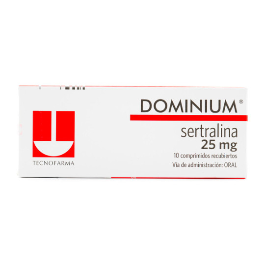 DOMINIUM 25 MG 10 CAPSULAS