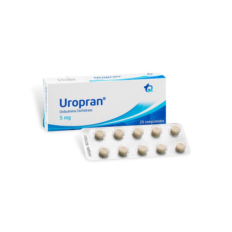 UROPRAN 5 MG 20 TABLETAS