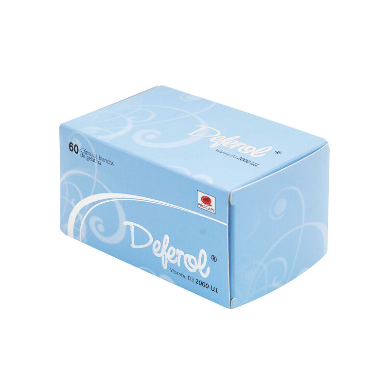 DEFEROL 2000 UI 60 CAPSULAS