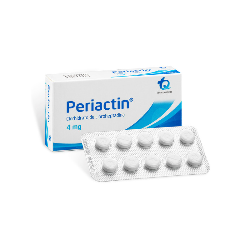 PERIACTIN 20 TABLETAS