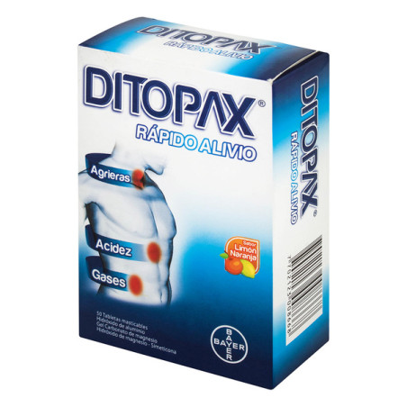 DITOPAX 50 TABLETAS