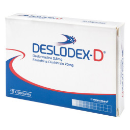 DESLODEX D 10 TABLETAS (3% )(PAE)