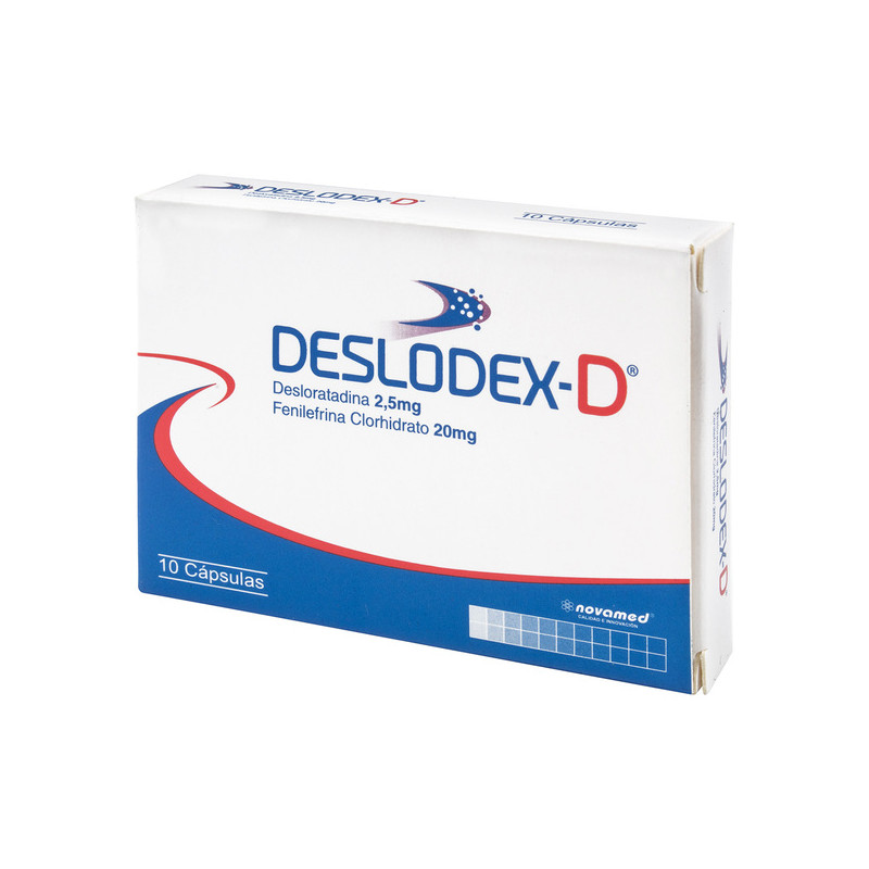 DESLODEX D 10 TABLETAS (3% )(PAE)