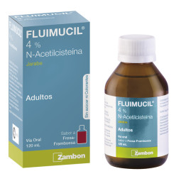 FLUIMUCIL ADULTO JARABE 4% 120 ML