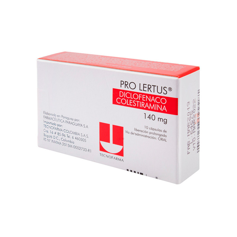 PROLERTUS 140 MG 10 CAPSULAS