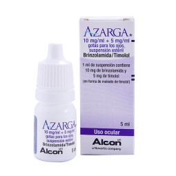AZARGA SOLUC.OFTALMICA 5 ML(A)(3% )(PAE)          