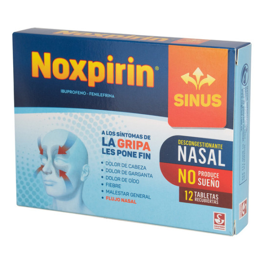 NOXPIRIN SINUS 12 TBS