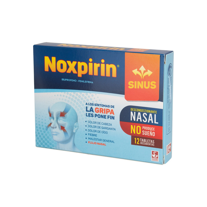 NOXPIRIN SINUS 12 TBS