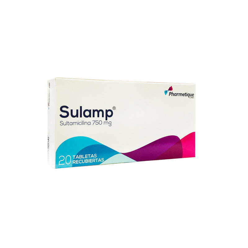 SULAMP 750 MG 20 TABLETAS (A) (PAE)