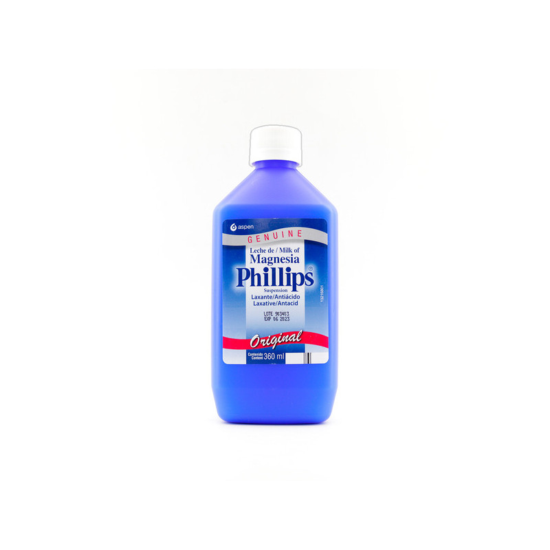 LECHE DE MAGNESIA PHILLIPS 360 ML