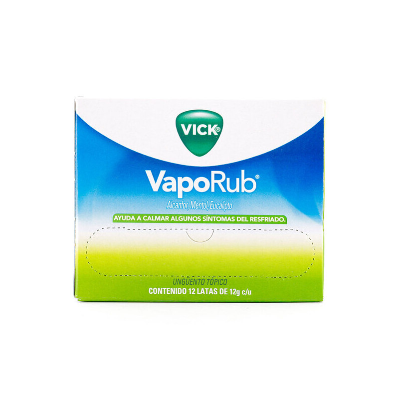 VICK VAPORUB 12 GR 12 UND