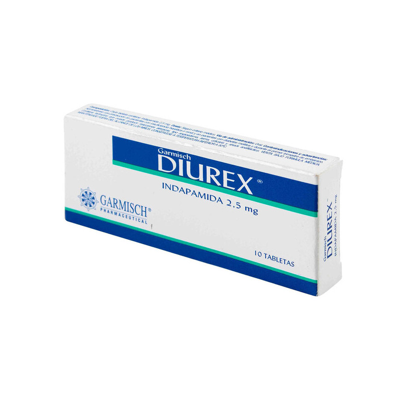 DIUREX 2.5 MG 10 TABLETAS