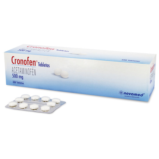 ( ) ACETAMINOFEN CRONOFEN 500 MG 400 TABS(A)