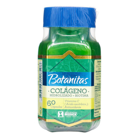 (+) COLAGENO HIDROLIZADO+BIOTINA-VIT.C 60CAP