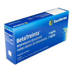 BETATREINTA 5MG 2MG/ML AMP INY X 1ML
