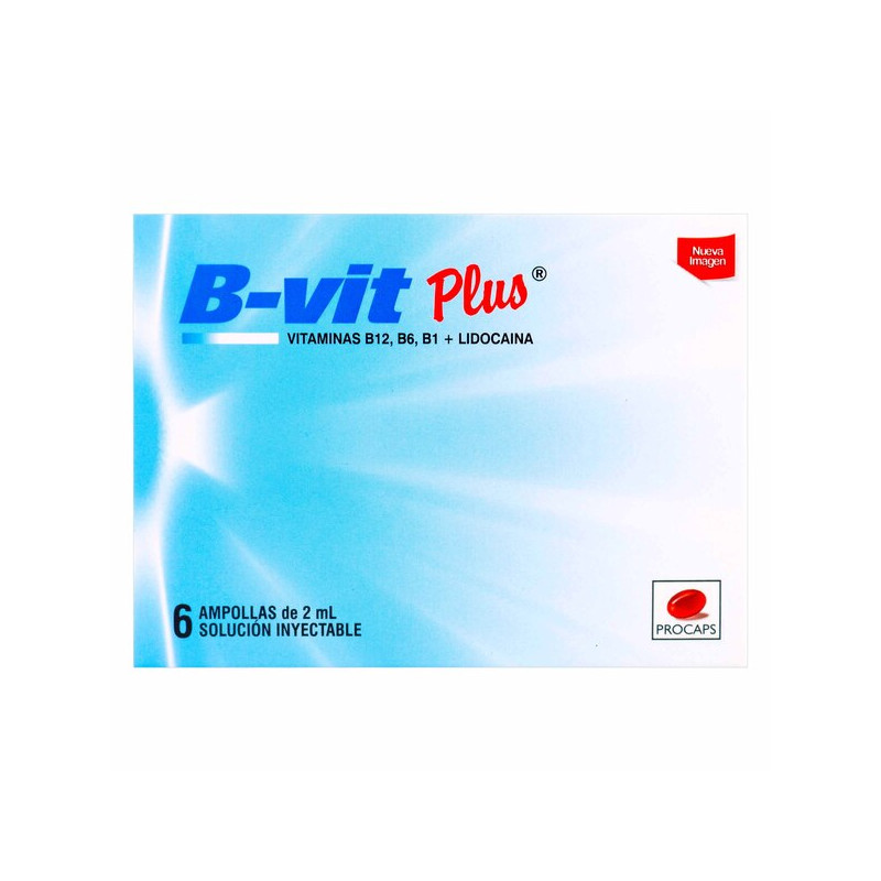 B-VIT PLUS 6 AMPOLLAS