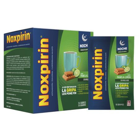 NOXPIRIN F ADUL.NOCHE PANELA LIMON 24SBS
