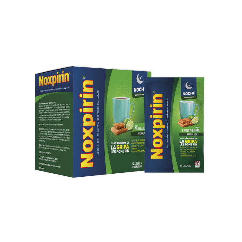 NOXPIRIN F ADUL.NOCHE PANELA LIMON 24SBS