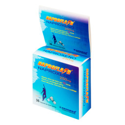 ( ) NAPROFLASH 250 MG 36 CAPSULAS
