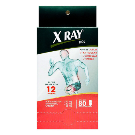 X RAY DOL 80 TABLETAS (SF)