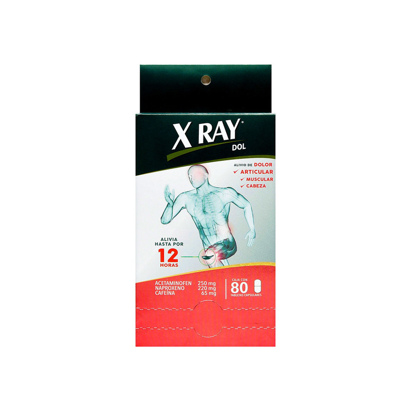 X RAY DOL 80 TABLETAS (SF)