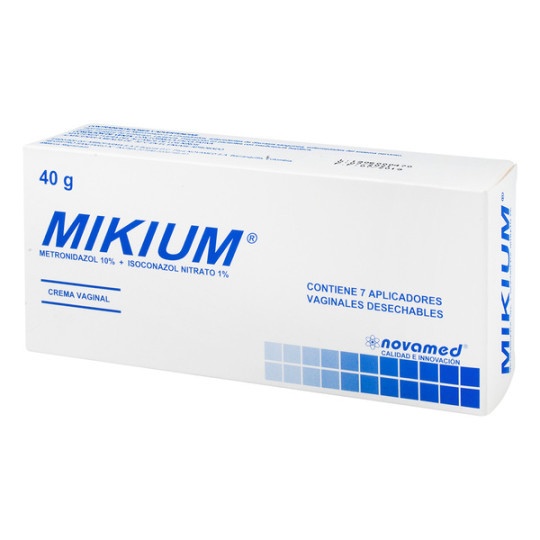 ( ) MIKIUM CREMA VAGINAL 40 GR 7 APLICADORES