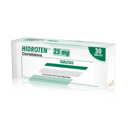 HIDROTEN 25 MG 30TABLETAS(3% )