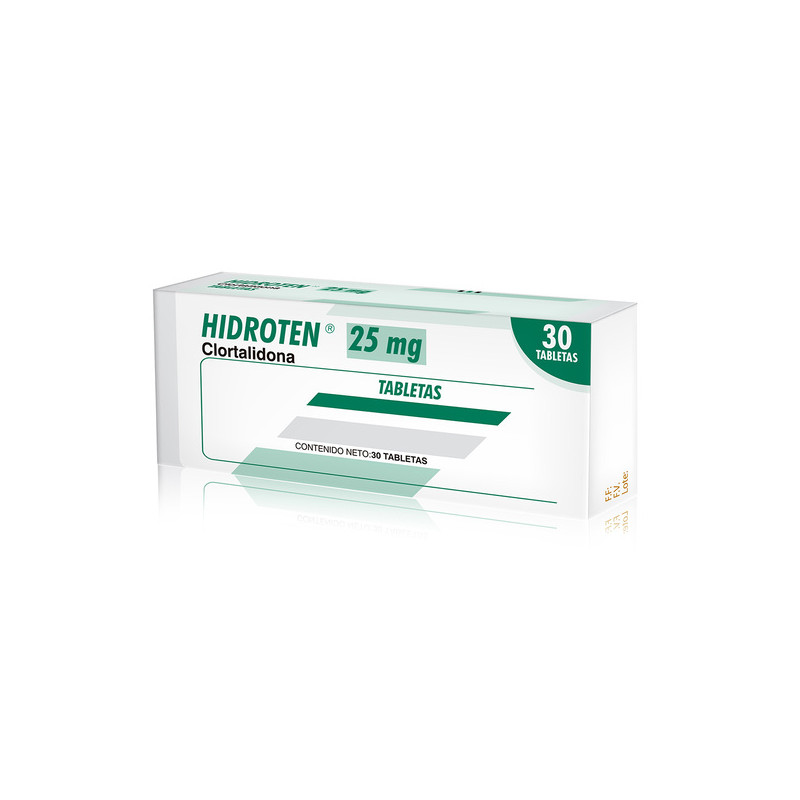 HIDROTEN 25 MG 30TABLETAS(3% )