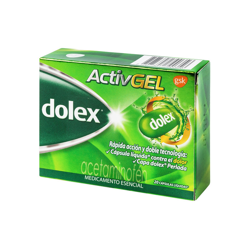 DOLEX ACTIVEGEL 20 CAPSULAS LIQUIDAS