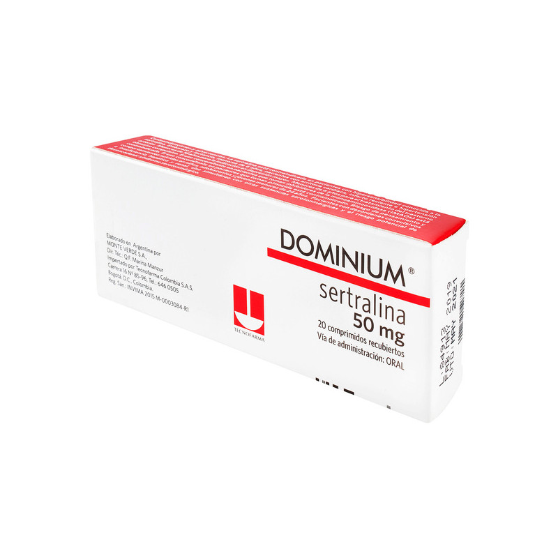 DOMINIUM 50 MG 20 CAPSULAS (PAE)                  