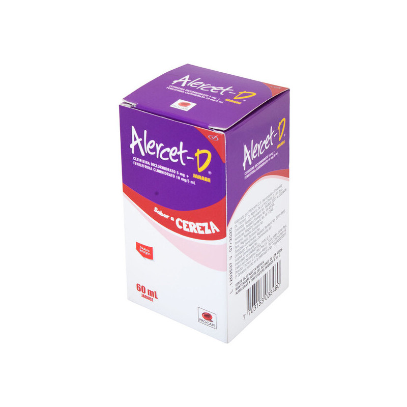 ALERCET D JARABE 60 ML (3% )(PAE)