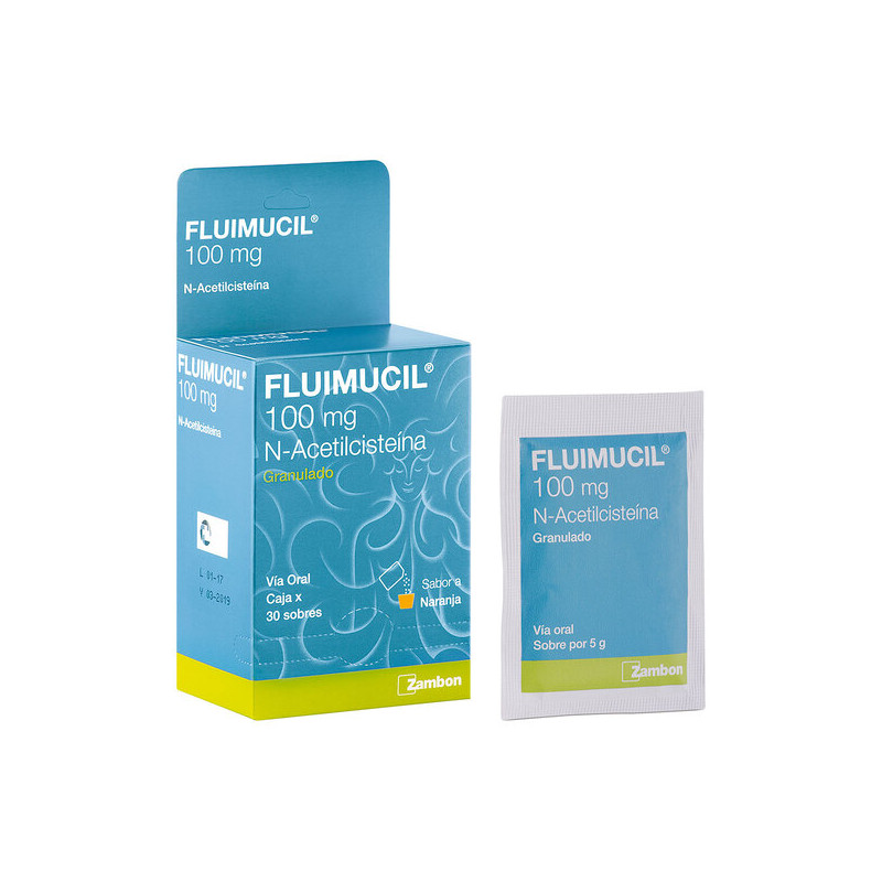 FLUIMUCIL 100 MG 30 SBS
