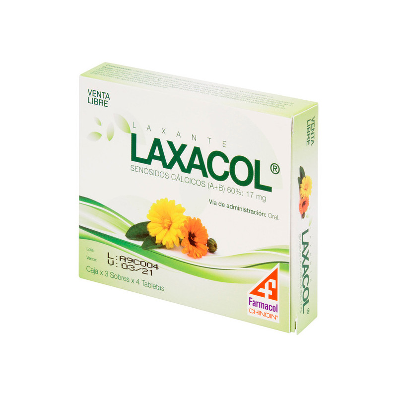 LAXACOL 3 SOBRES 4 TABLETAS