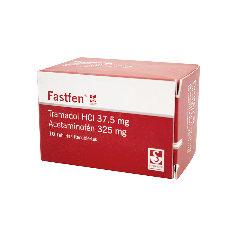 FASTFEN 37.5/325 MG  10 TBS ACETA/TRAMAD