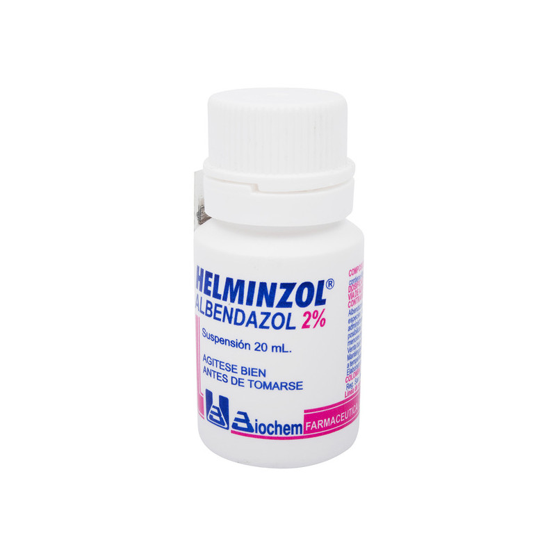 HELMINZOL JARABE 20 ML