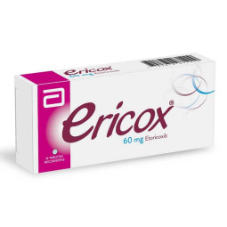 ERICOX 60 MG 14 TABLETAS(3% )(PAE)