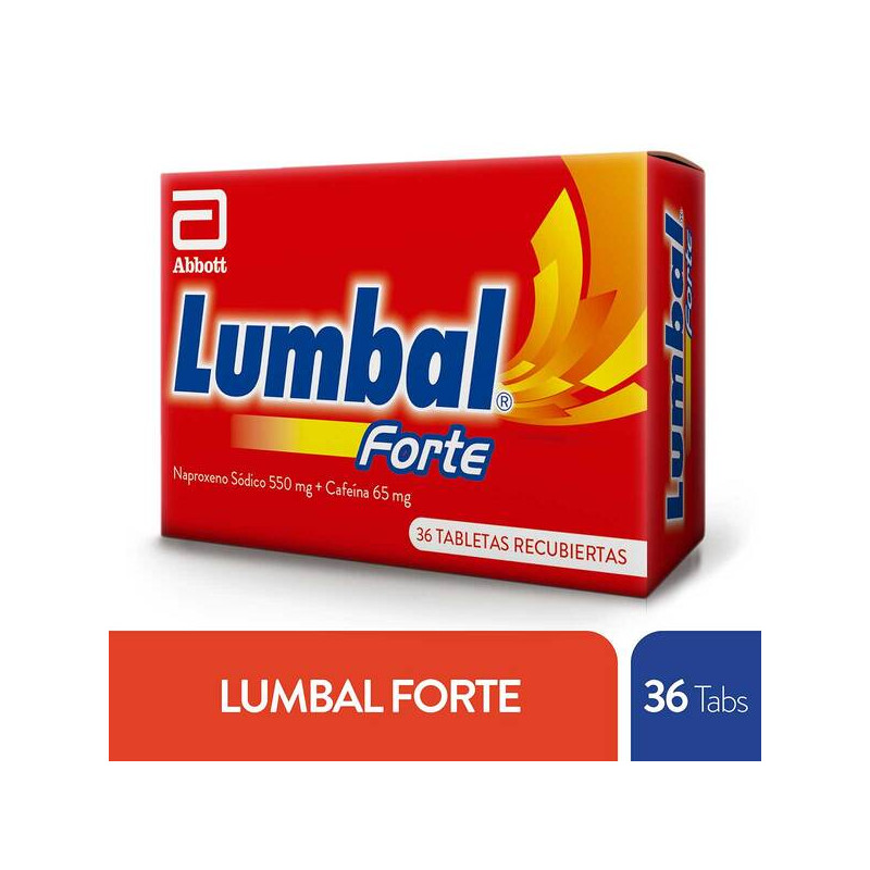 LUMBAL FORTE 36 TABLETAS