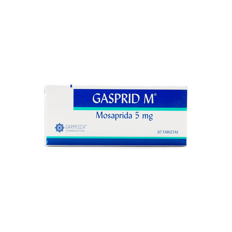 GASPRID M 5 MG 30 TABLETAS (PAE)                  
