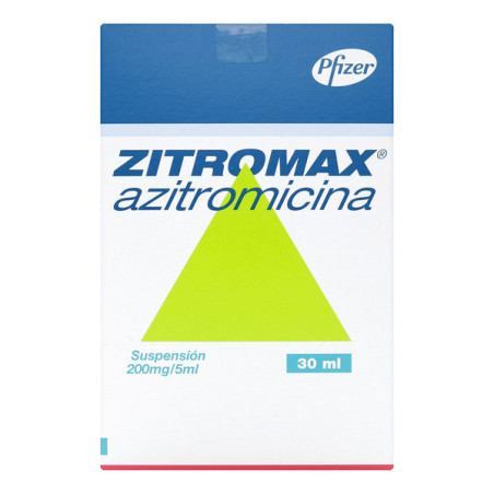 ZITROMAX 200 MG SUSP. 30 ML(3% )(A)(PAE)          