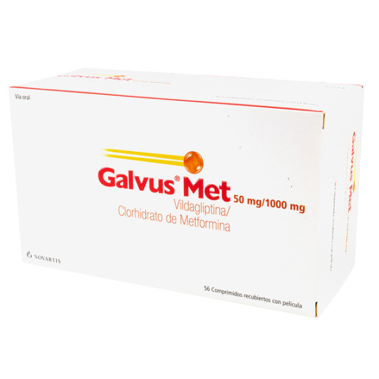 GALVUS MET 50/1000 MG 56 COMP.(A)(PAE)