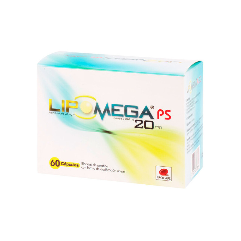 LIPOMEGA 20 MG 60 CAPSULAS (PAE)(PDB)