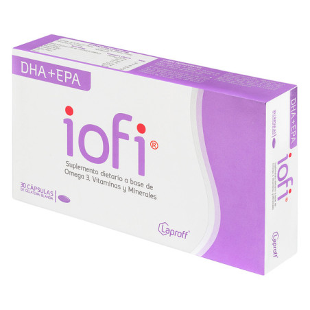 IOFI DHA EPA 30 CAPSULAS IVA