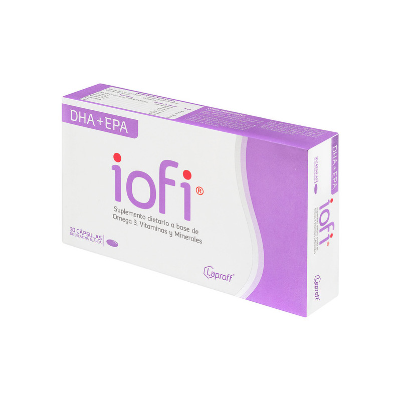 IOFI DHA EPA 30 CAPSULAS IVA