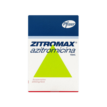 ZITROMAX 200 MG SUSP.15 ML (3% )(PAE)             