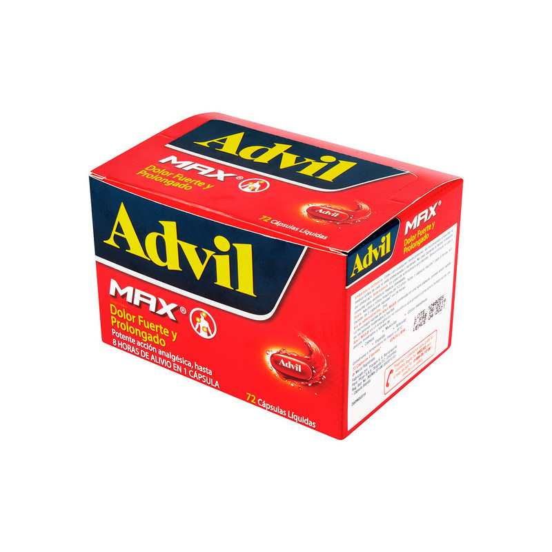 ADVIL MAX 72 CAPSULAS