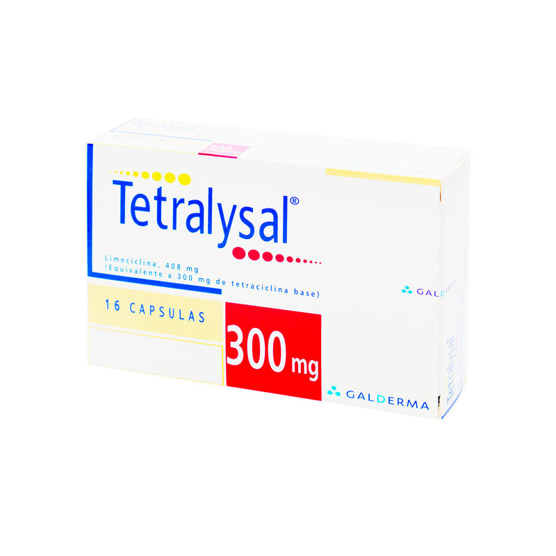 TETRALYSAL 300 MG 16 CAP. (3% )(A)(PAE)