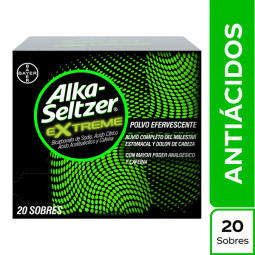ALKA SELTZER EXTREME 20 SOBRES