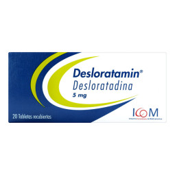 ( ) DESLORATAMIN 5 MG 20 TBS ICOM MQ